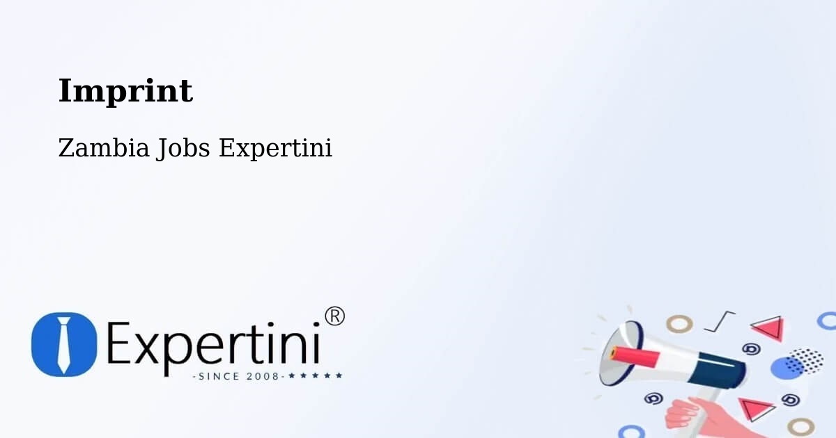 Imprint – Mansa - Zambia Jobs Expertini